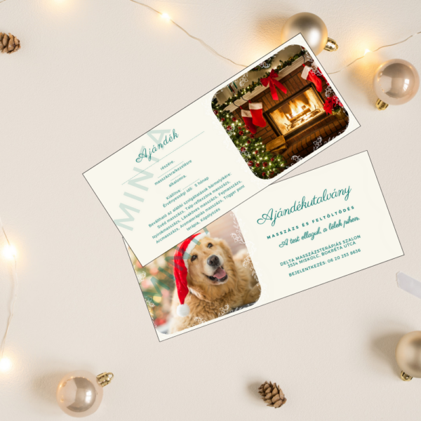 Karácsonyi ajándékutalvány - Golden